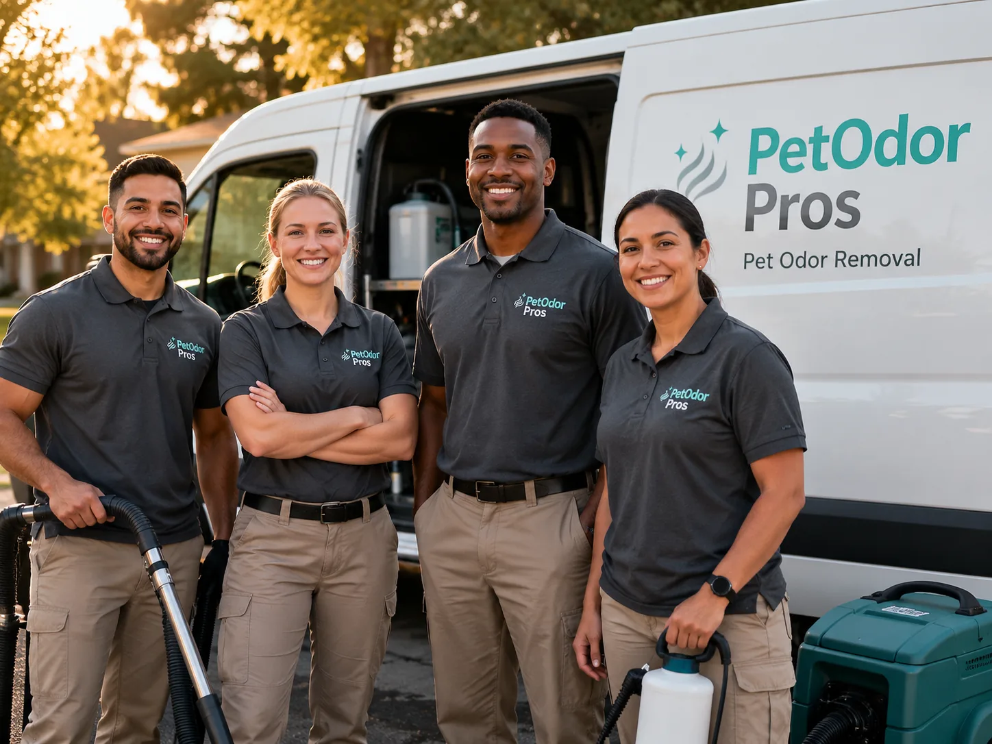 Pet Odor Removal team serving Groves, TX